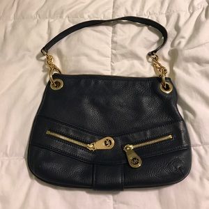 Navy Michael kors purse