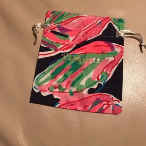 Lilly Pulitzer jewelry bag sac.