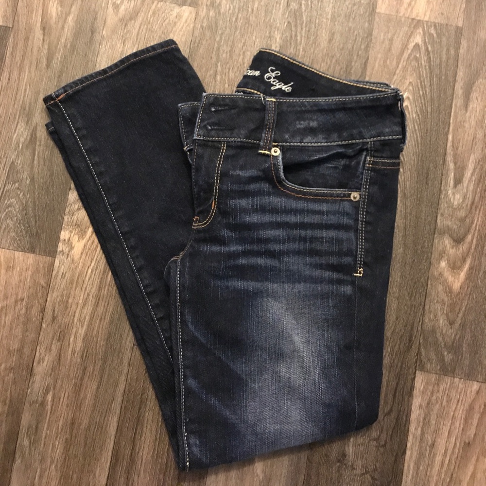 American eagle cropped jeans