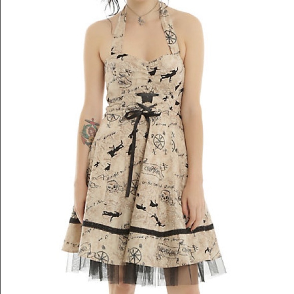 Peter Pan Map of Neverland Dress