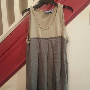 Gray panel Simply Vera Wang dress