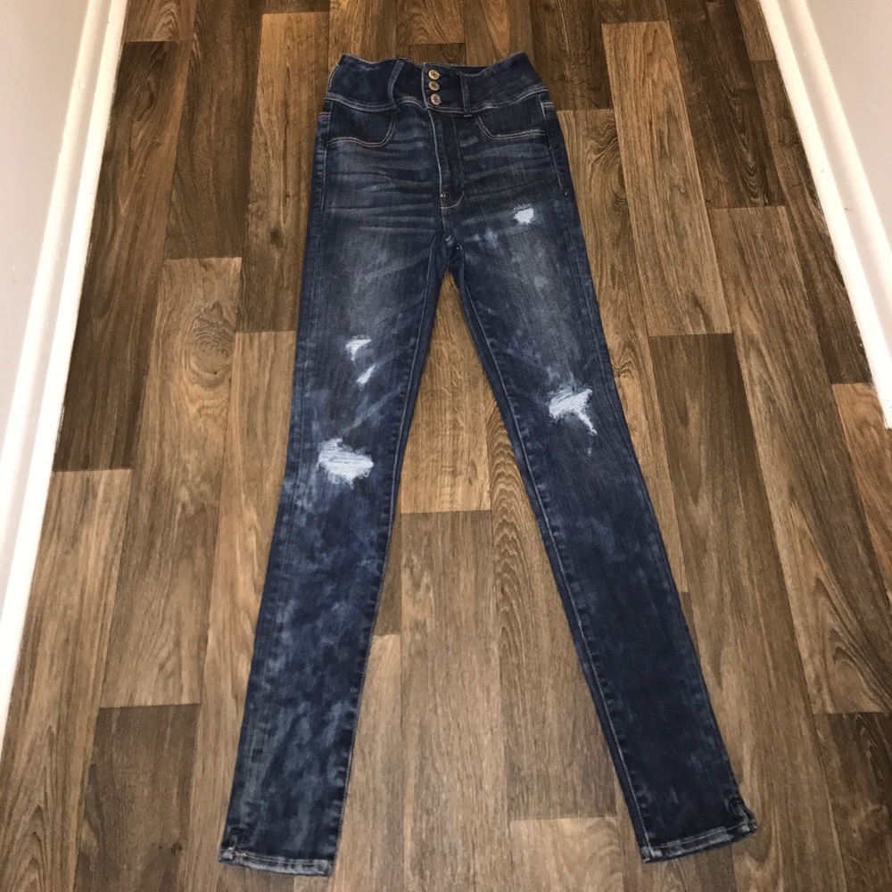 Super hi-rise American Eagle jeans