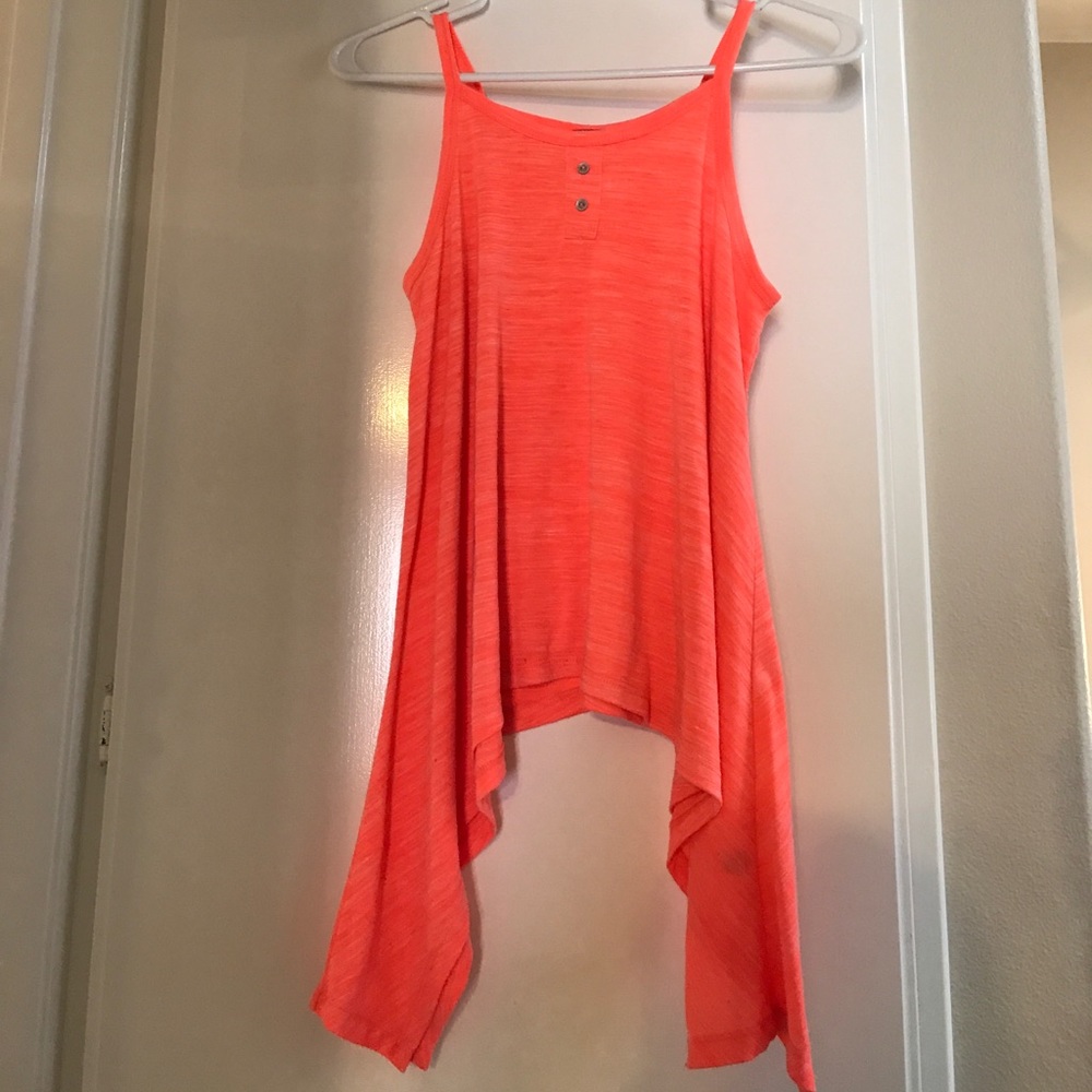 Coral tank top