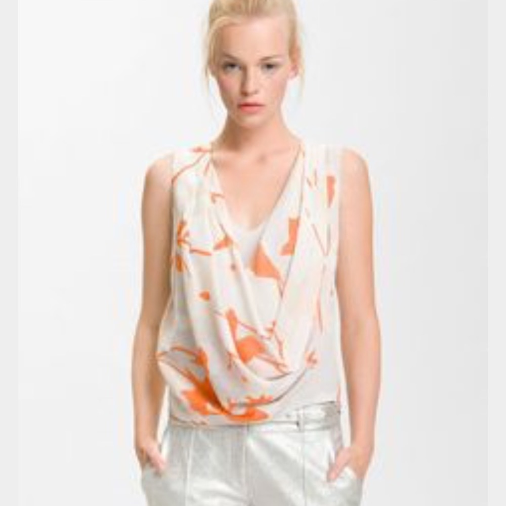 Diane Von Furstenberg Silk Rina Blouse