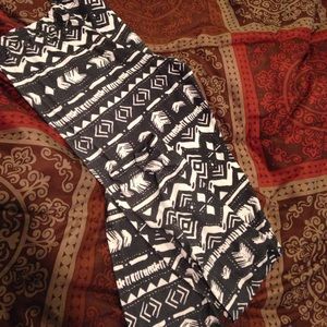 Aztec leggings