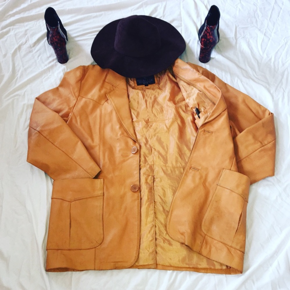 Vintage Leather coat
