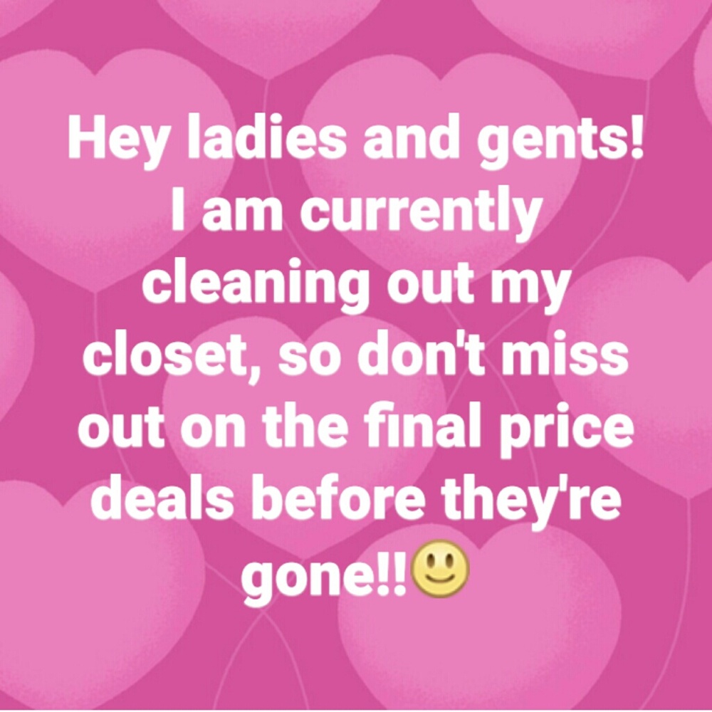 Final sales... Going... going.... Soon to be gone!