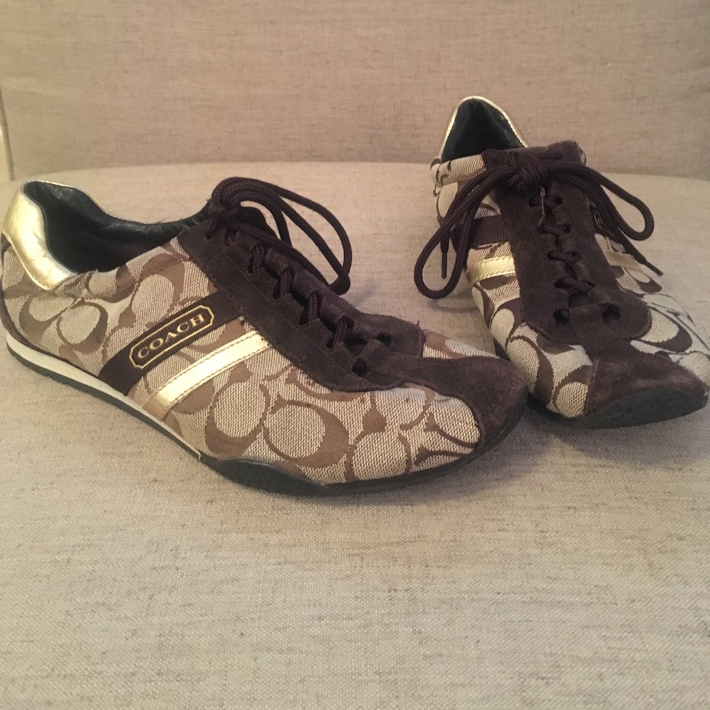 Coach lace up sneakers