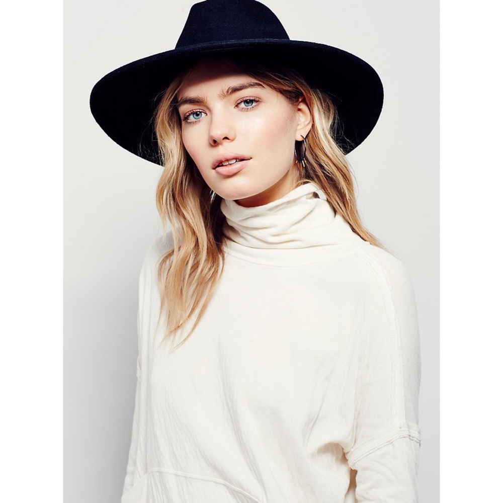 Free People Long Flight Pullover Turtleneck Top - Picture 2 of 7