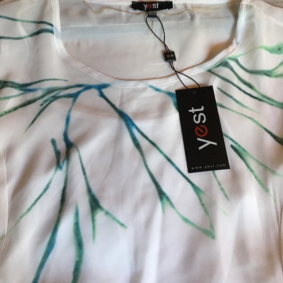 NWT Yest Ilisabeth Top Size 8 USA - Picture 4 of 5