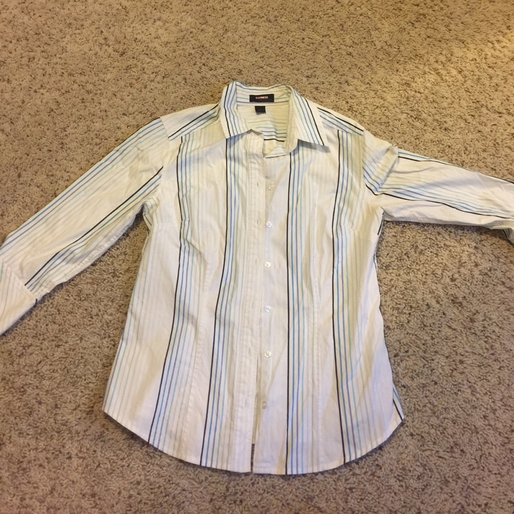 EXPRESS women's button down top