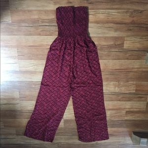 Tribal print jumpsuit