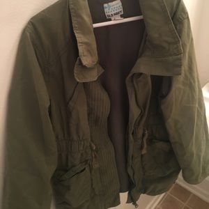 Old Navy green army jacket