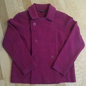 Eileen Fisher Wool Pea Coat