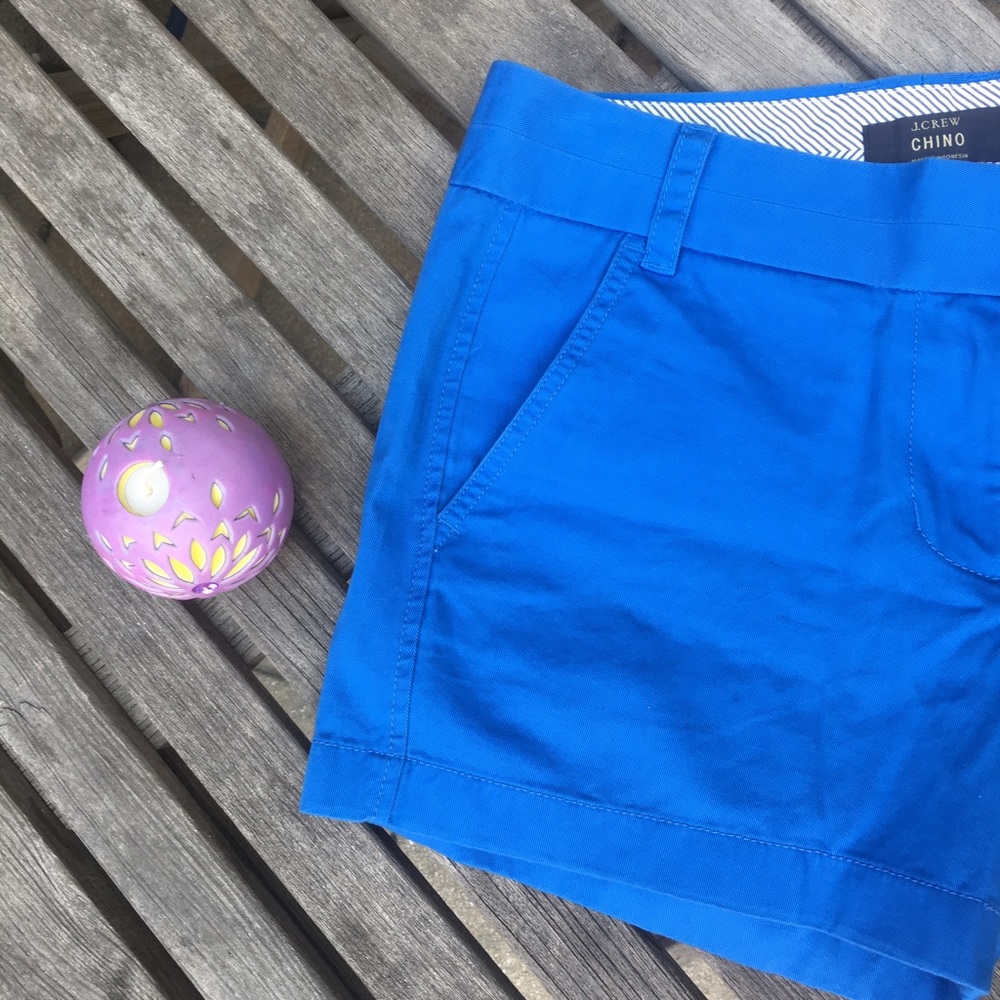 ⚡️SALE⚡️J. Crew Royal Blue 5" Chino Shorts