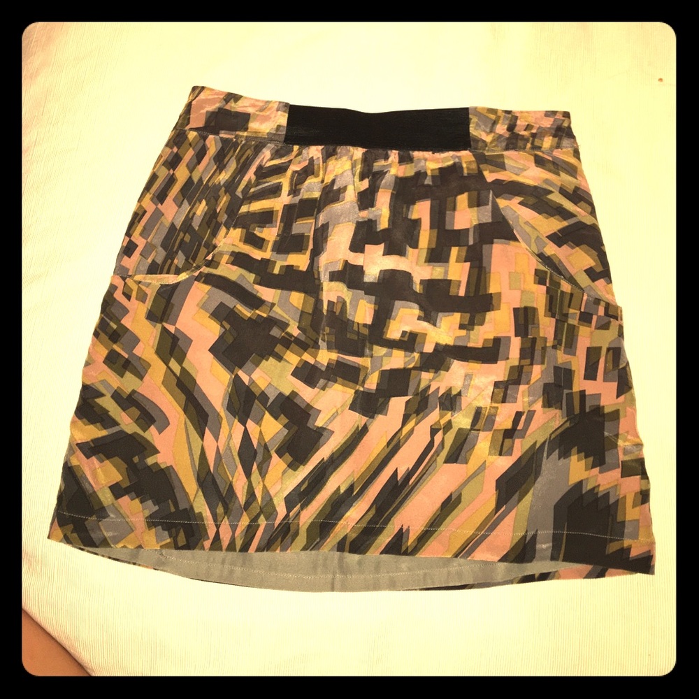Retro Pattern Skirt