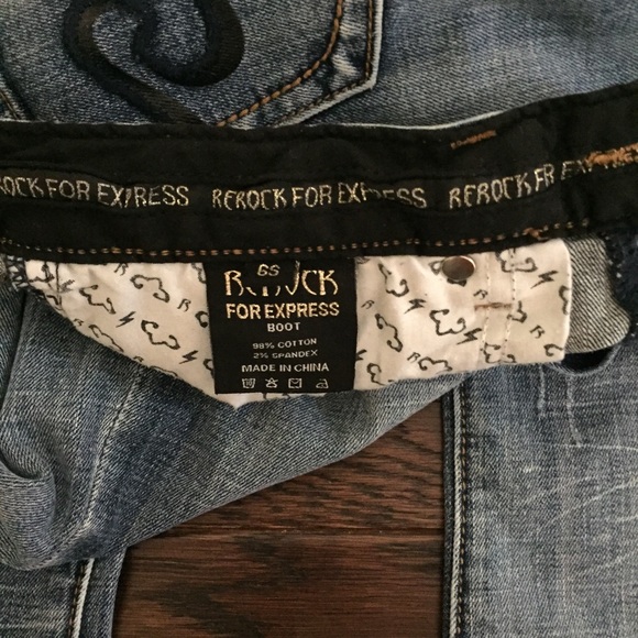 Express Rerock Jeans - Picture 3 of 4