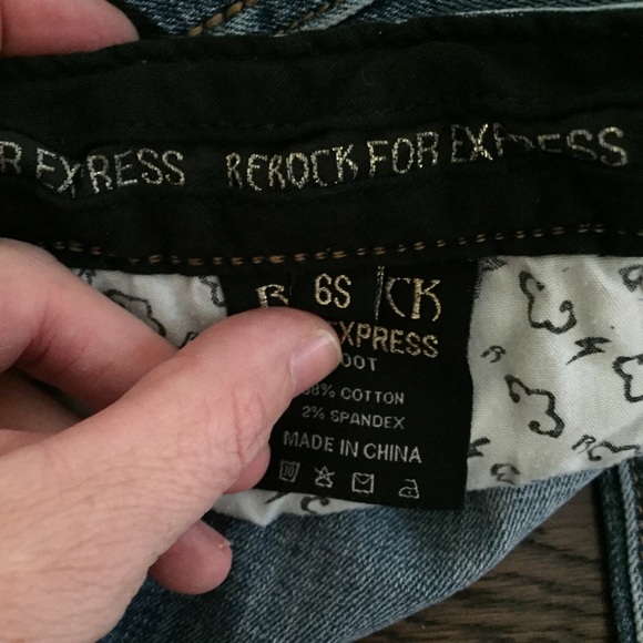 Express Rerock Jeans - Picture 4 of 4