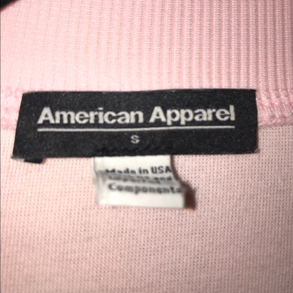 Light Pink American Apparel Jacket - Picture 2 of 2