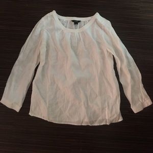 J. Crew Linen Top!