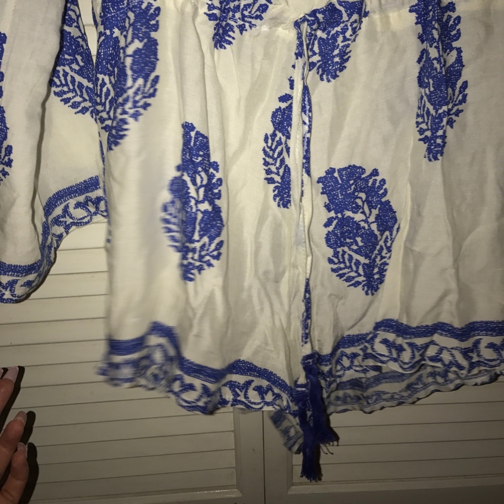 Blue and white romper - Picture 3 of 5