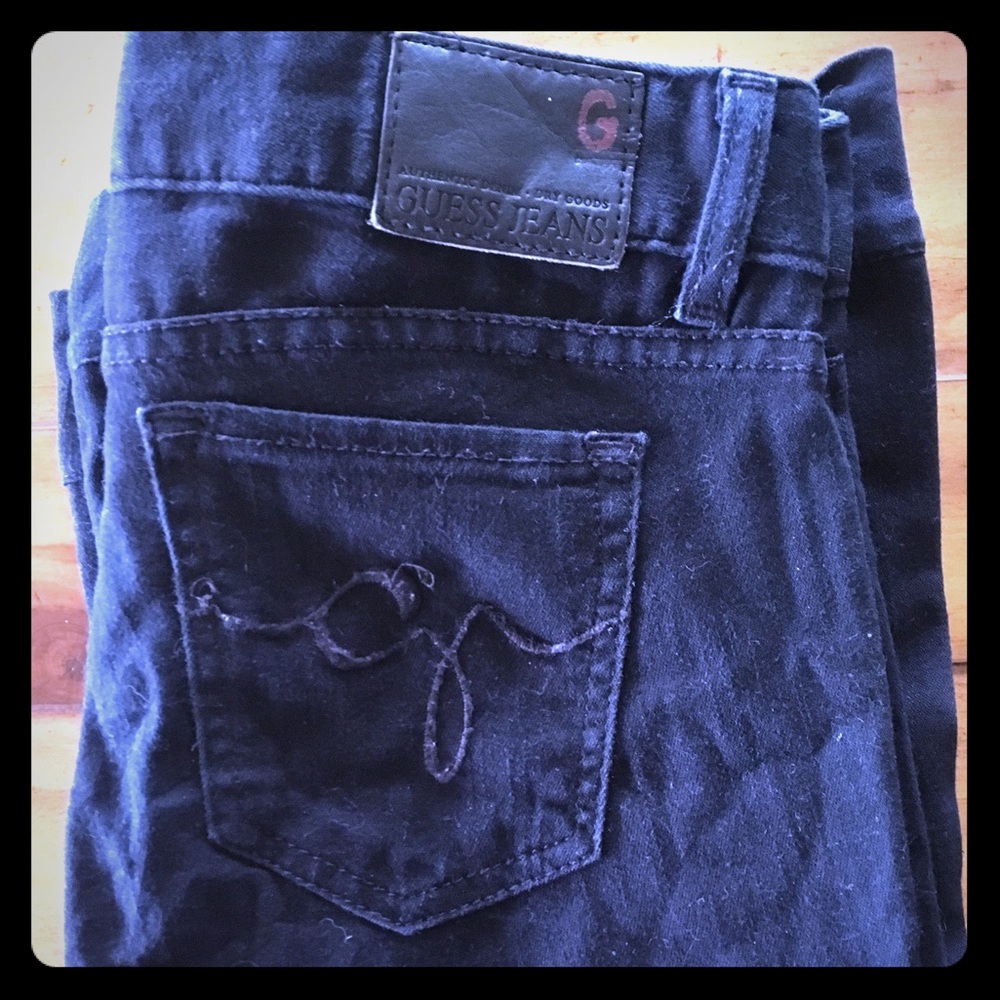 Guess Charlie-Daredevil ultraflare leg-hemmed