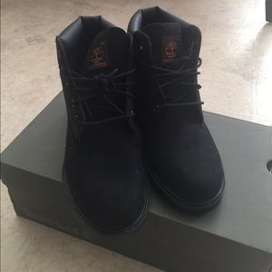 Black timbs size 3 kids worn few times