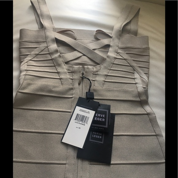 Herve Leger dress New with Tags. SOLD - Picture 4 of 5
