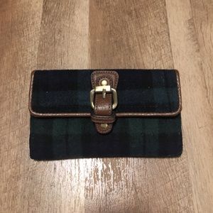 Plaid Wallet NWOT