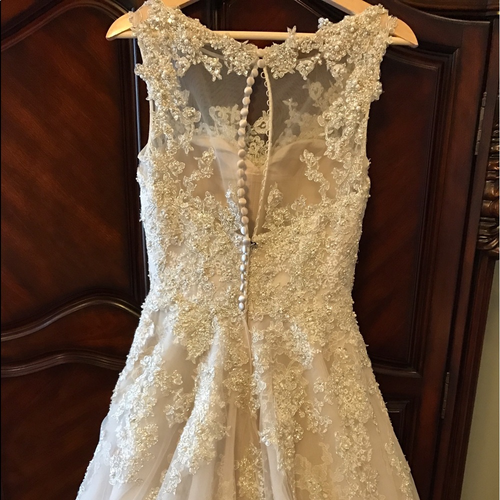 Justin Alexander Wedding Dress - Picture 4 of 7