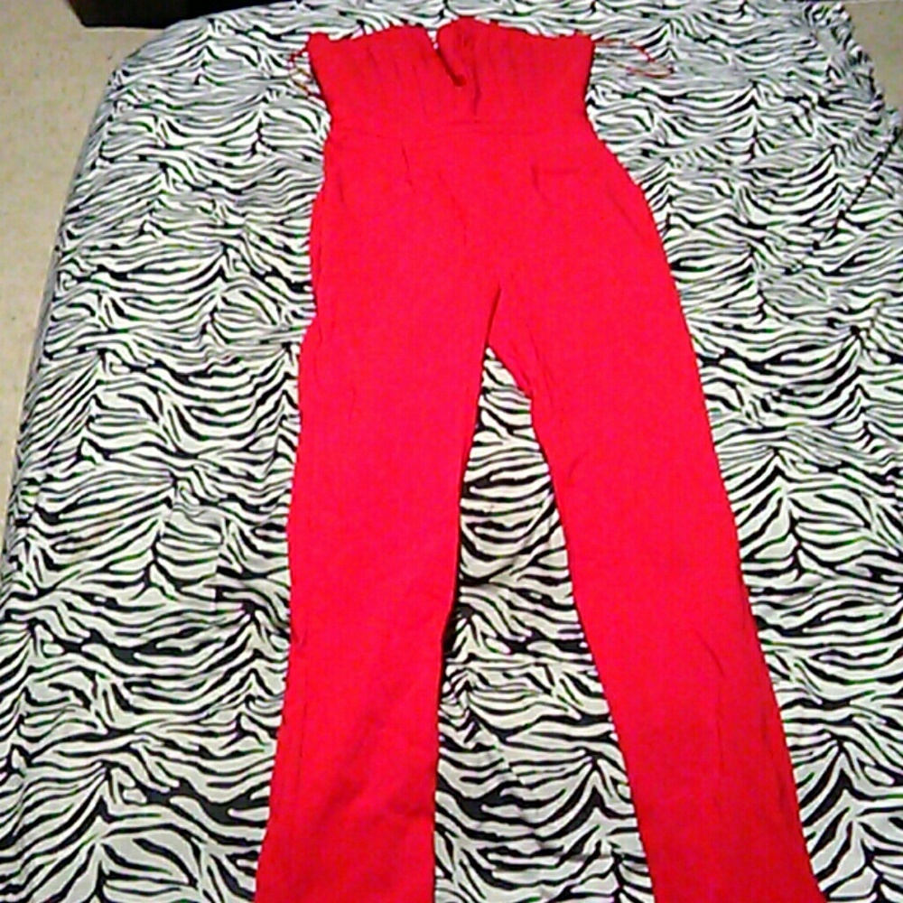 FIRE Red Bodysuit