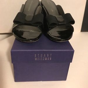 Stuart Weitzman patent leather pumps