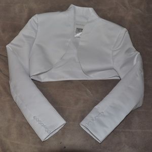 White David's Bridal Shrug