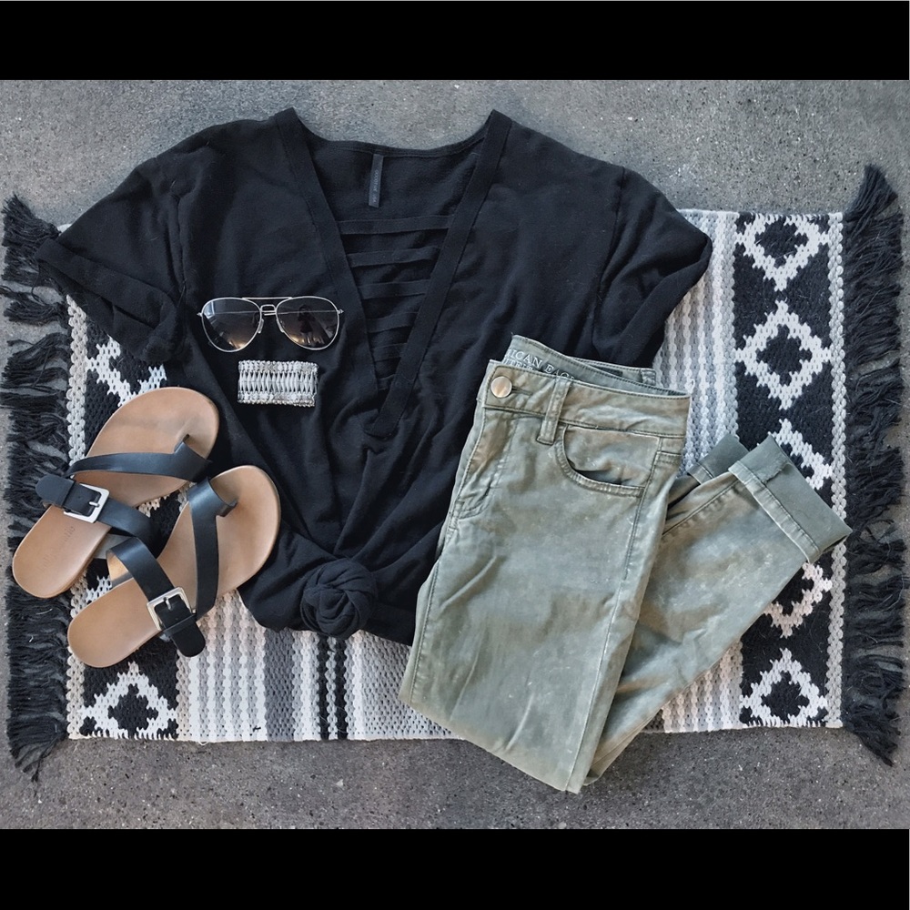 American Eagle Jegging Crop