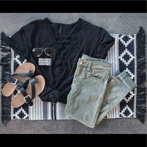 American Eagle Jegging Crop