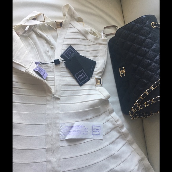 New with tags. Herve Leger LLima dress - Picture 4 of 6