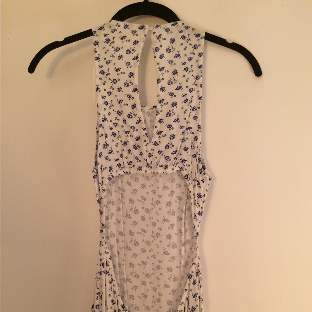 Abercrombie Floral cutout maxi dress
