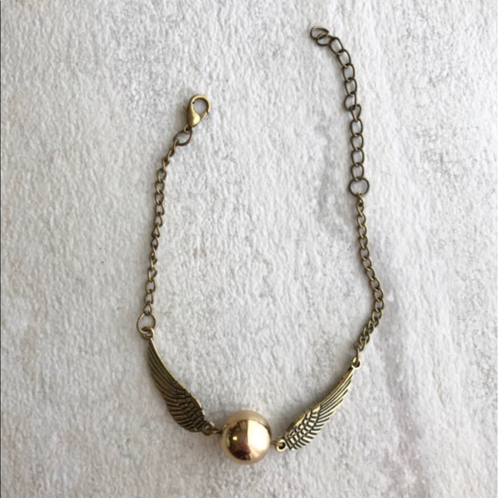 Harry Potter Golden Snitch bracelet