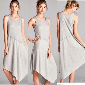Sweater Asymmetrical Dress
