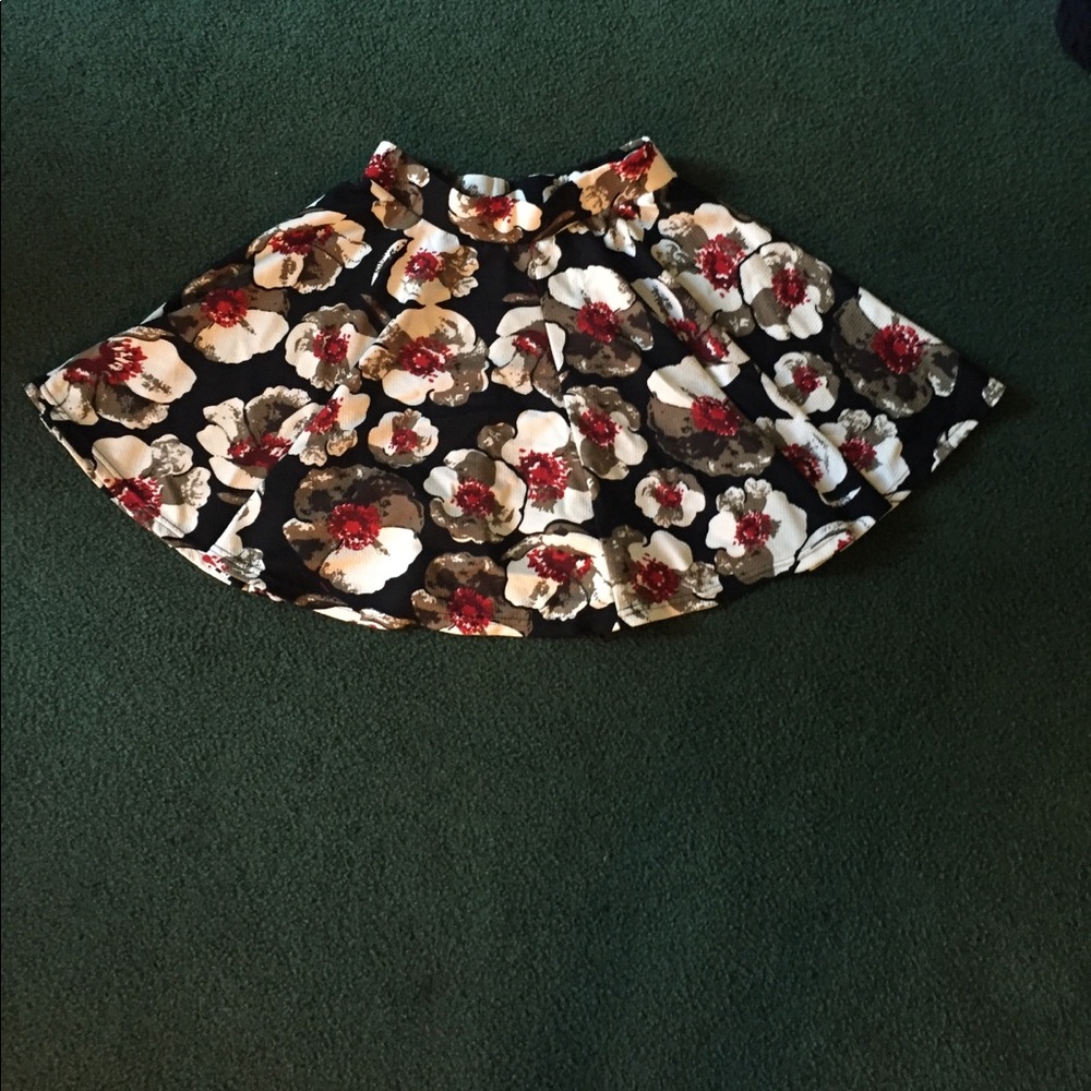 Floral Skater Skirt