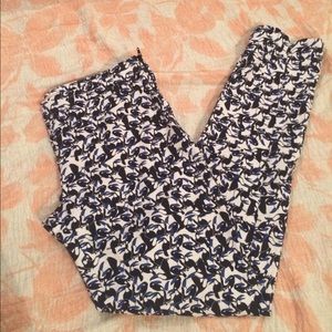 🐦 NAF NAF Paris toucan print dress pants 🐦