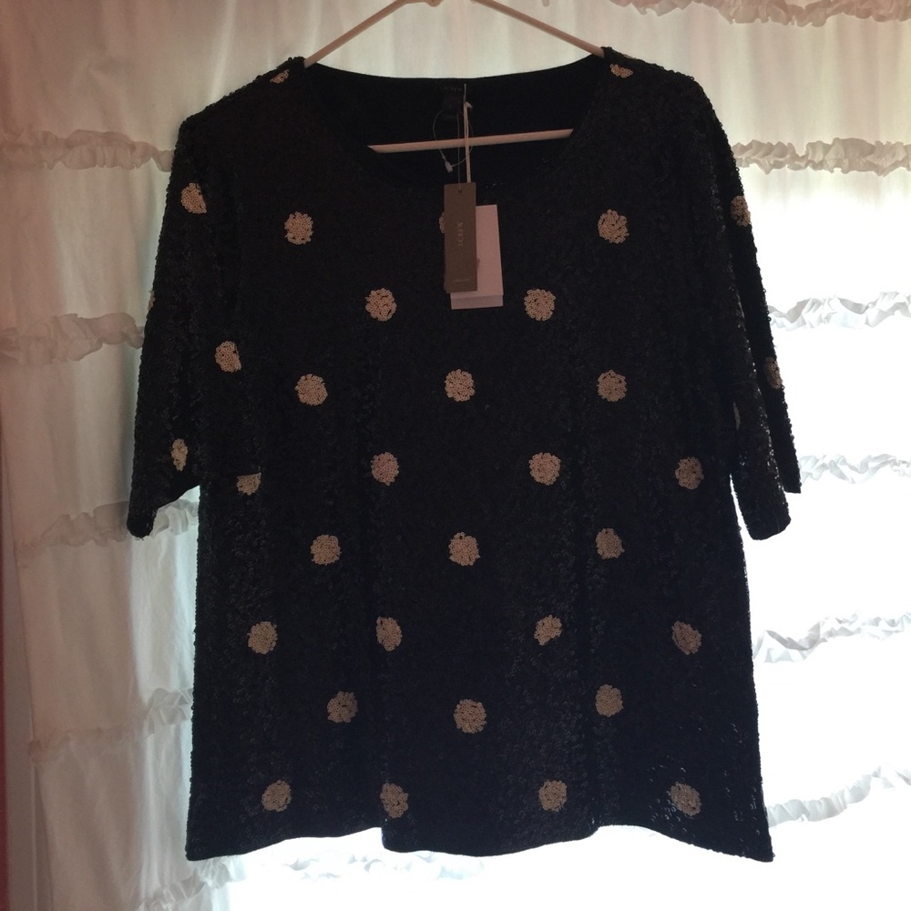 J Crew sequined top