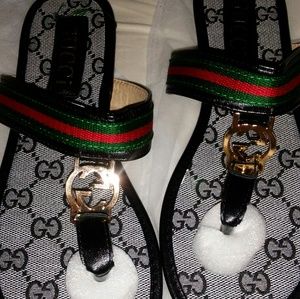 Gucci black sandals
