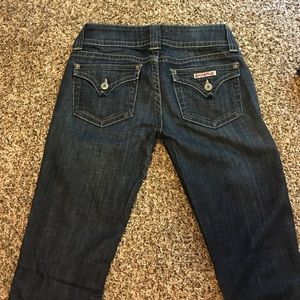Dark wash Hudson jeans