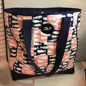 Vintage Vineyard Vines cotton Tote bag