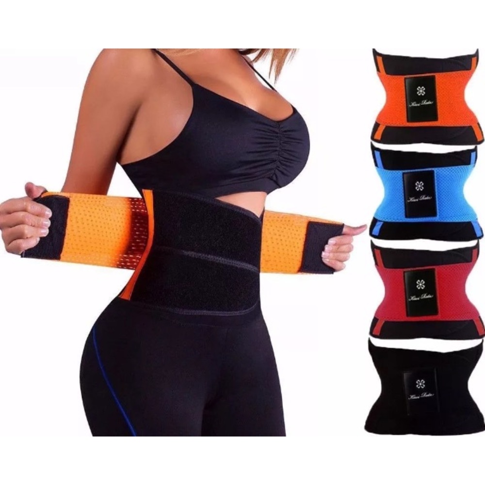Black waist trainer