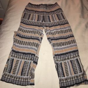 Aztec Pattern Pants