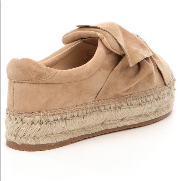 Suede Bow Wedge Espadrille - Picture 5 of 5
