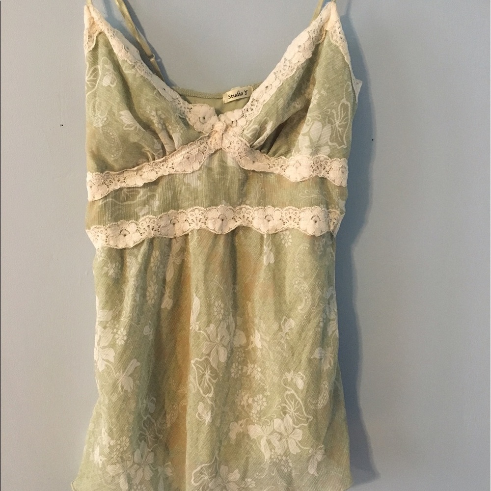 2 layer sheer top