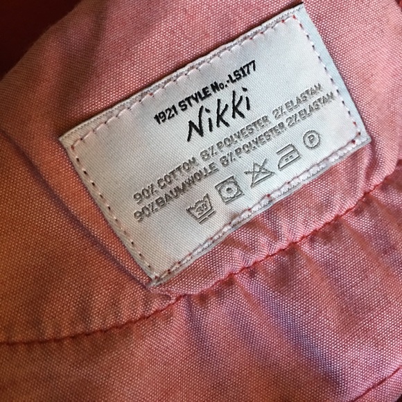 1921 Nikki Red Skinny Jeans Size 28 - Picture 3 of 4